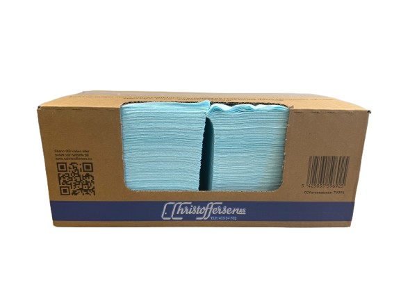 Papir CC Universalklut Blå Foldet Kartong 200 ark