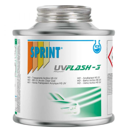 ICR UV H01/0,5 Klarlakk HS Flash-3 UV 500ml