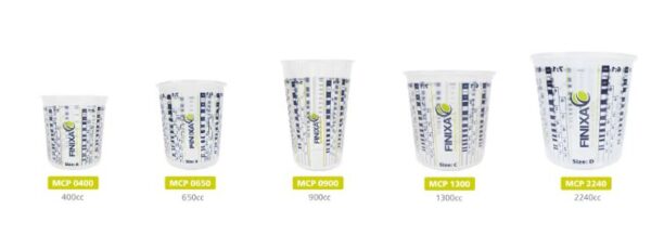 Finixa Miksebeger 400-650-1300-2240-5000 ml