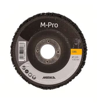 Mirka Grovrengjøringsrondell CBS 115x22mm f/vinkelsliper