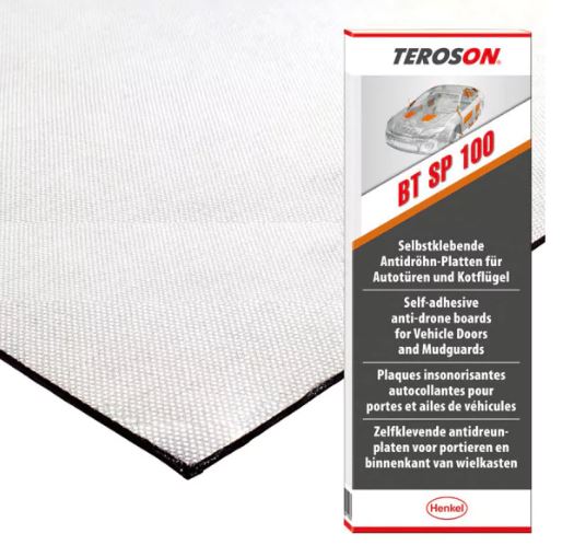 Teroson Lyddempingsmatte BT SP 100 50x25cm (6 stk/pk)