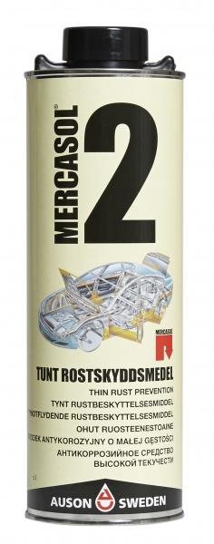 Mercasol 2  1L Tørkende Antirustmiddel