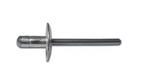 Pop Nagle stort hode alu/stål 100stk/pk