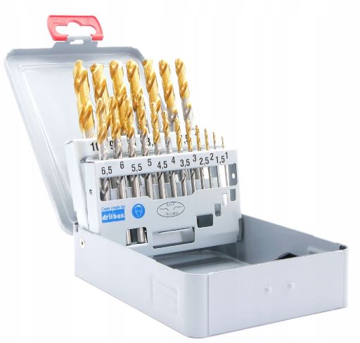 Spiralborkassett Cobolt 1-10mm