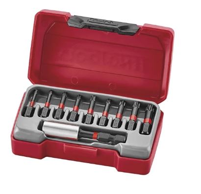 Bitssett Impact 10deler Torx