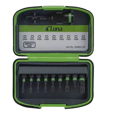 Bitssett Impact 10deler ASS