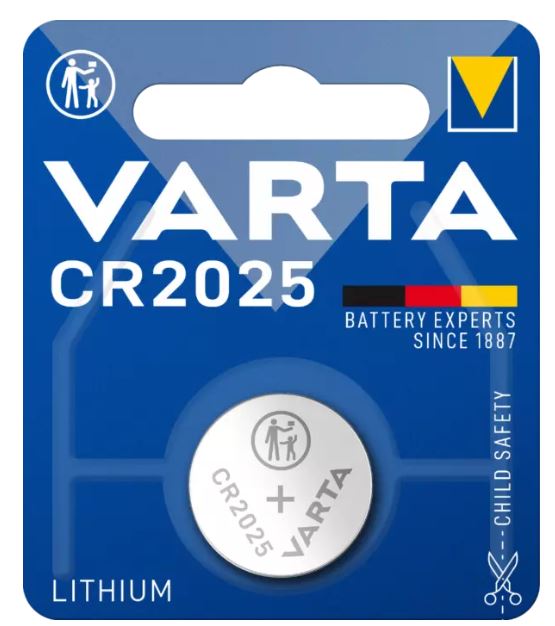 Batteri CR2025 Lithium 3V