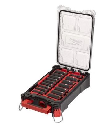 Milwaukee Kraftpipesett SHW 1/2" 16 deler