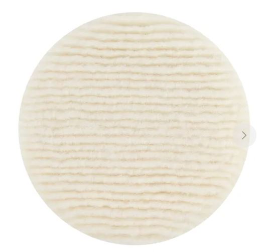 Mirka Pad Looped Wool 150mm Grip Hvit (2stk i pk)