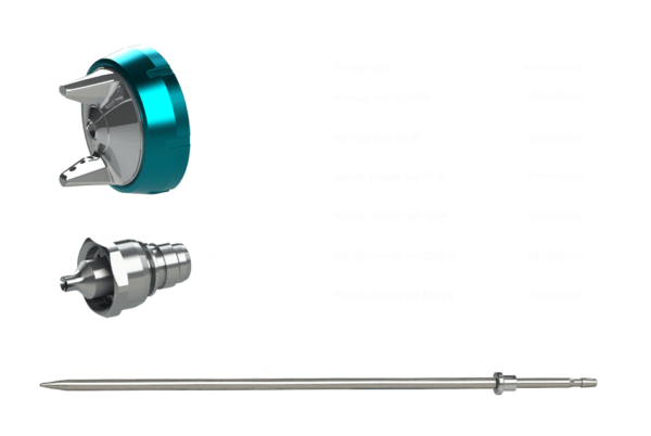 Iwata WS400 Series 2 Dyse + nål 1,3 OBS