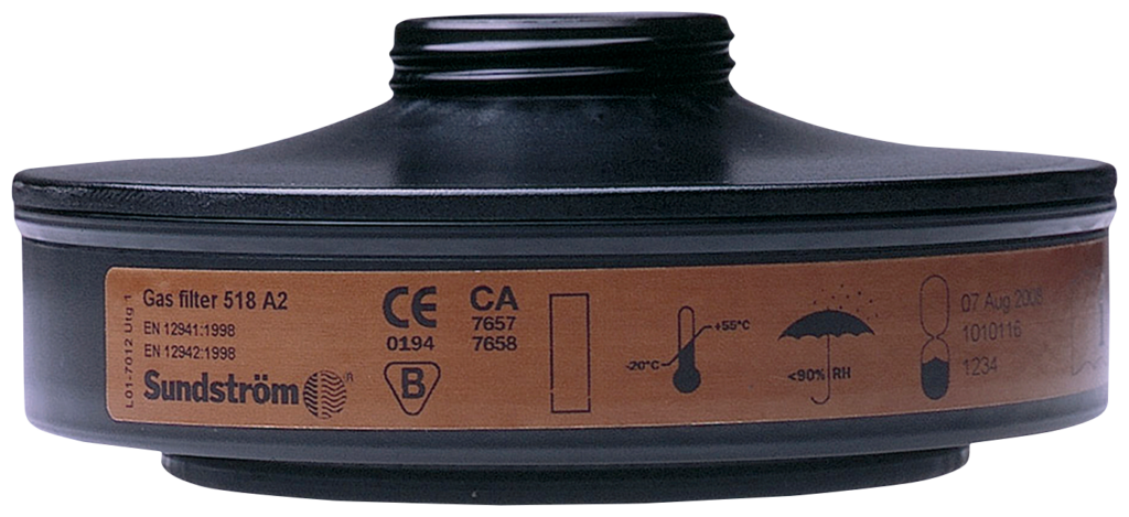 SS Gassfilter SR 518 A2 2stk i pk.