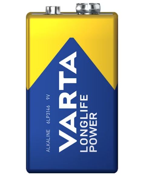 Batteri 6LR61 9V longlife pow