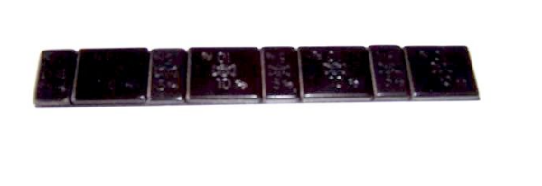 Klebevekt Slim Sort 5/10gr  (100 stk/pk)