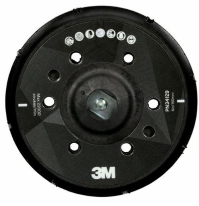 3M 34129 Perfect-It Bakplate f/Random Orbital 150mm