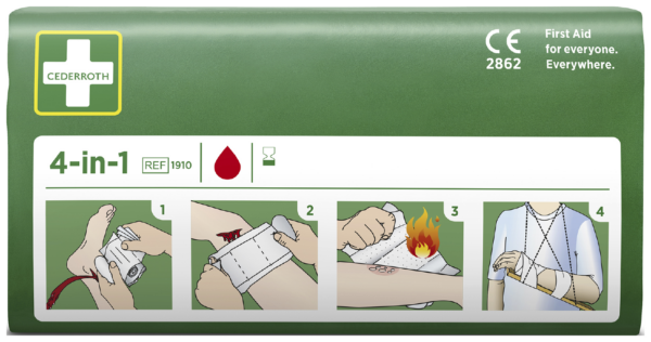 Blodstopper 4-in-1 Stor 1910 Cederroth