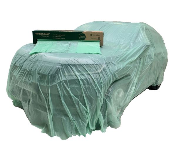 HB Maskeringsfilm Wondermask Resirkulert  grønn 500cm x 120m