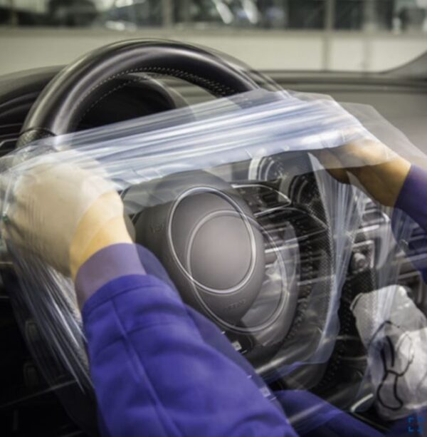 HB Rattbeskyttelse blå film 490x150mm box 500 stk