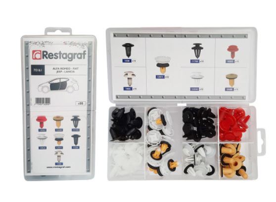 RG 70161 Sortimentsboks med panelklips