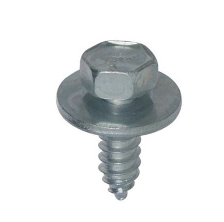 RG 653 skrue Hex 6,3x19mm forskjerm/støtfanger DIN 7976 653