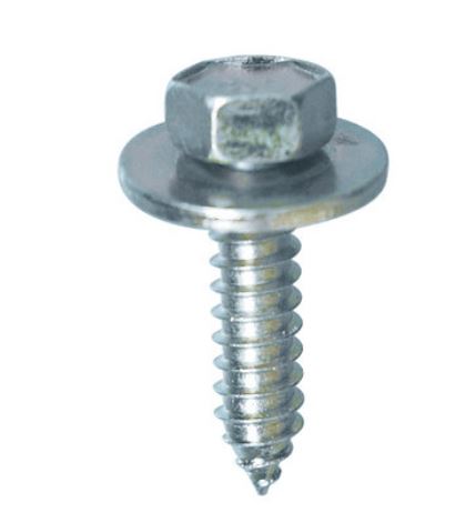 RG 654 skrue Hex 6,3x25mm frontskjerm-støtfanger 35pk