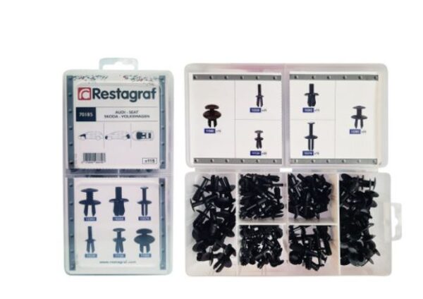 RG 70185 Sortimentsboks med plastnagler