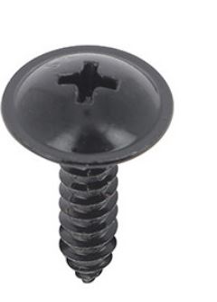 RG 135045 skrue svart sink Ø 5 x 20mm 20pk