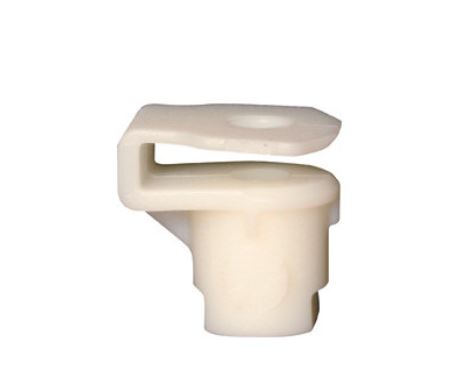 RG 12020 U-mutter i plast Ø 5 mm støtfanger