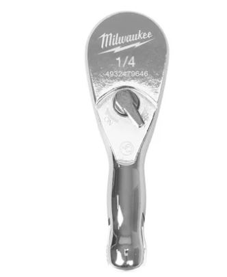 Milwaukee Skrallenøkkel Kompakt 1/4"