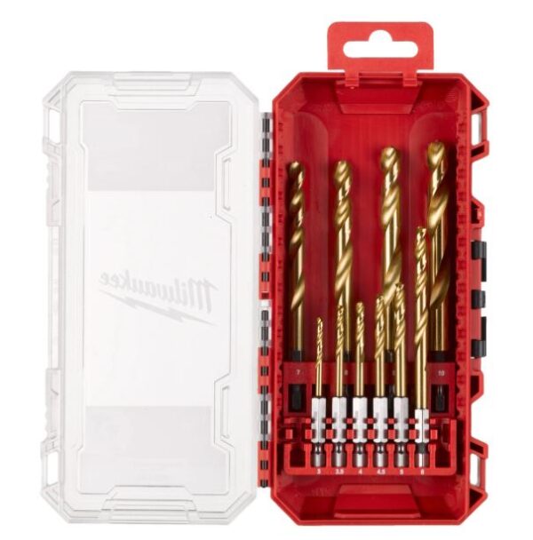 Milwaukee Metallborsett HSS RedHex 3,3.5,4,4.5,5,6,7,8,9,10