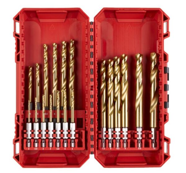 Milwaukee Metallborsett HSSG-TIN POF 19P