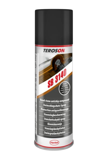 Teroson Steinsprutbeskyttelse Sort 500ml SB 3140 BK