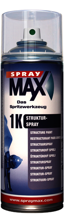 SprayMax 1K Structure paint DTP black