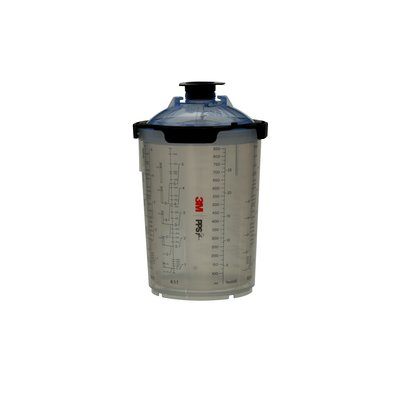 3M 26740 PPS Large, Lokk og innerkopp, 125 µ, 850 ml,50stk/k