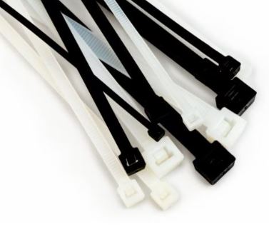 3M 1348526 Strips 3,6x 140mm svart