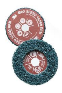 3M 57020 Clean Strip Disc Blå 115x22    (10 PR KARTONG)