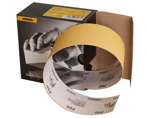 Mirka Gold Autocut 70mmx18,3m P 80 rull