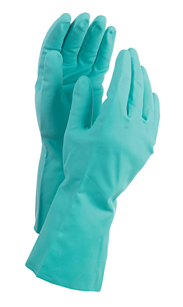 Hanske Handi Nitrile M/8 grønn