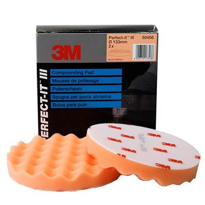 3M 50456 Poleringspad Orange (2 pad i pk)