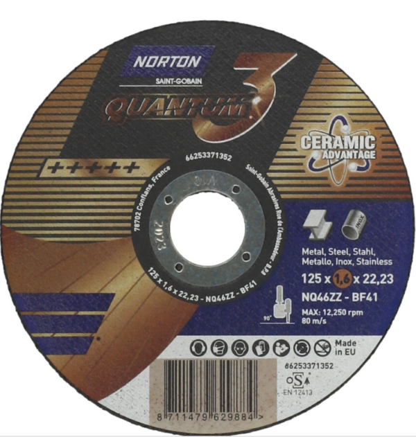 Kutteskive 125x1,6x22 Inox