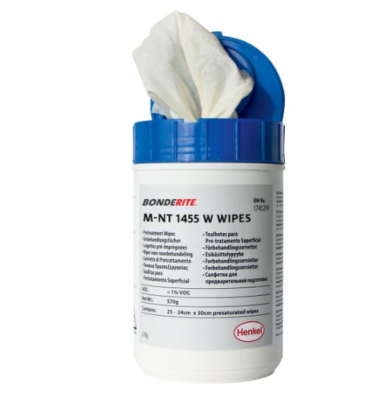 Bonderite 1455-W Wipes ML