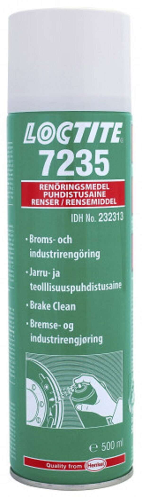 Loctite 7235 Bremserens 500ml SFDN