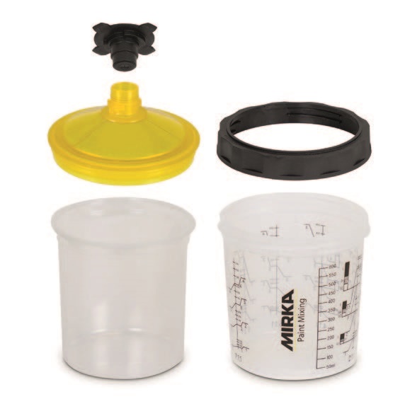 Mirka Paint Cup System 650ml Filter Lid 190µm (50)