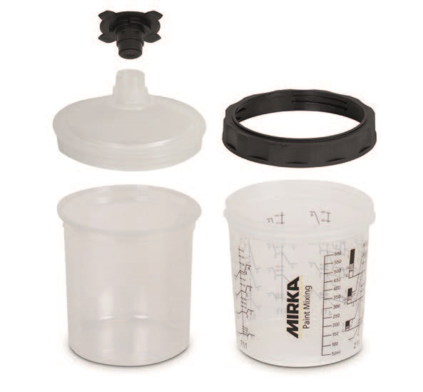 Mirka Paint Cup System Filter Lid 125µm (50)