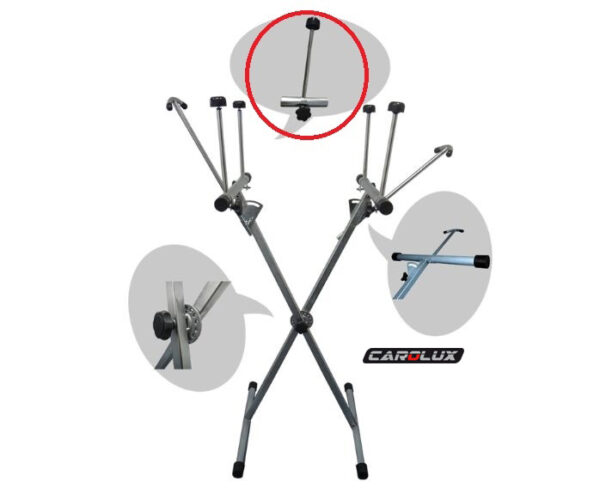 Carolux X-standard med ekstra fanger holdere TEQTR4