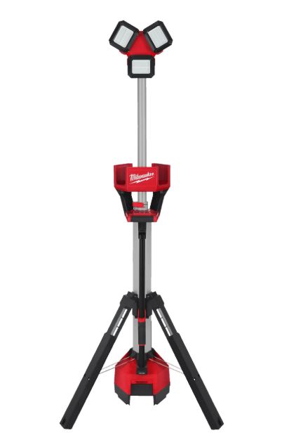 Milwaukee Arbeidslampe M18 6000lm m/stativ  HOSALC-0 18V