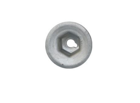 RG 136002 Spindelmutter glatt Ø5 mm Støtfanger 8pk