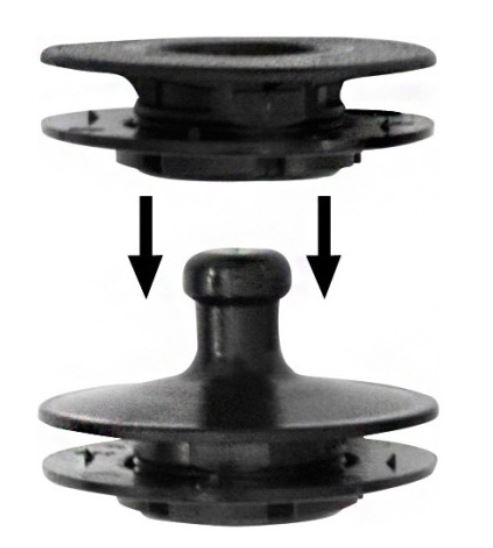 RG 1484 Klips festemiddel til gulvteppe