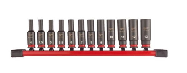Milwaukee Kraftpipesett 1/4" Djup 12P