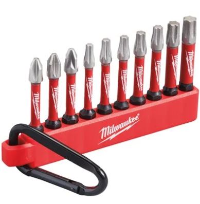 Milwaukee Bits2xph2,1xpz2,1xTX15,2xTX20,2xTX25,1xTX30,1xTX40