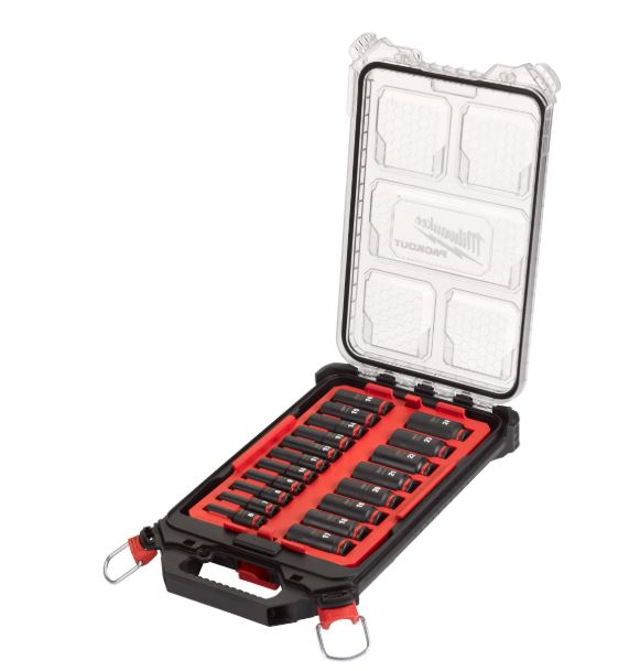 Milwaukee Kraftpipesett 3/8" Packout 19P